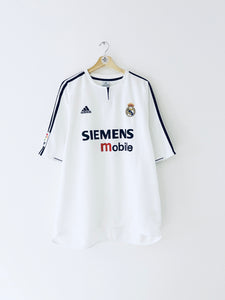 2003/04 Real Madrid Home Shirt (XXL) 9.5/10