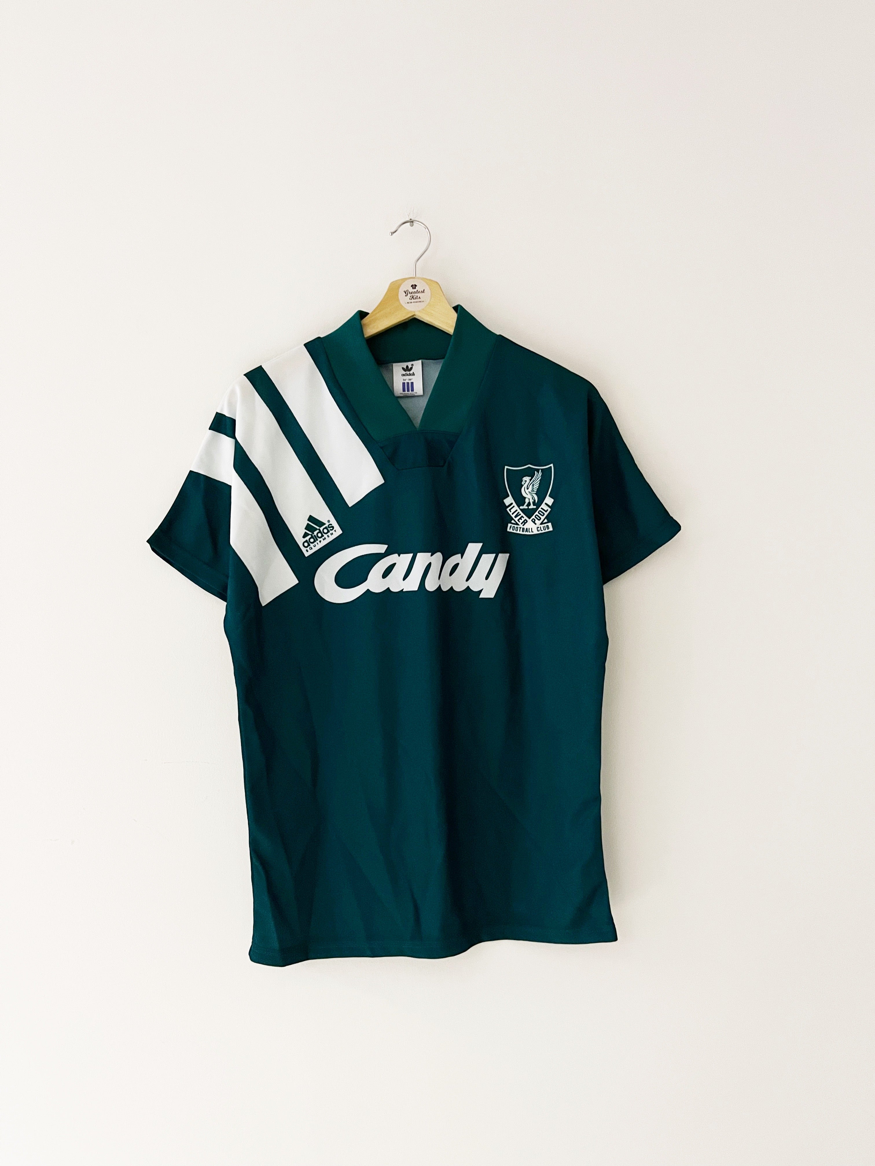 1991/92 Liverpool Away Shirt (S) 9/10