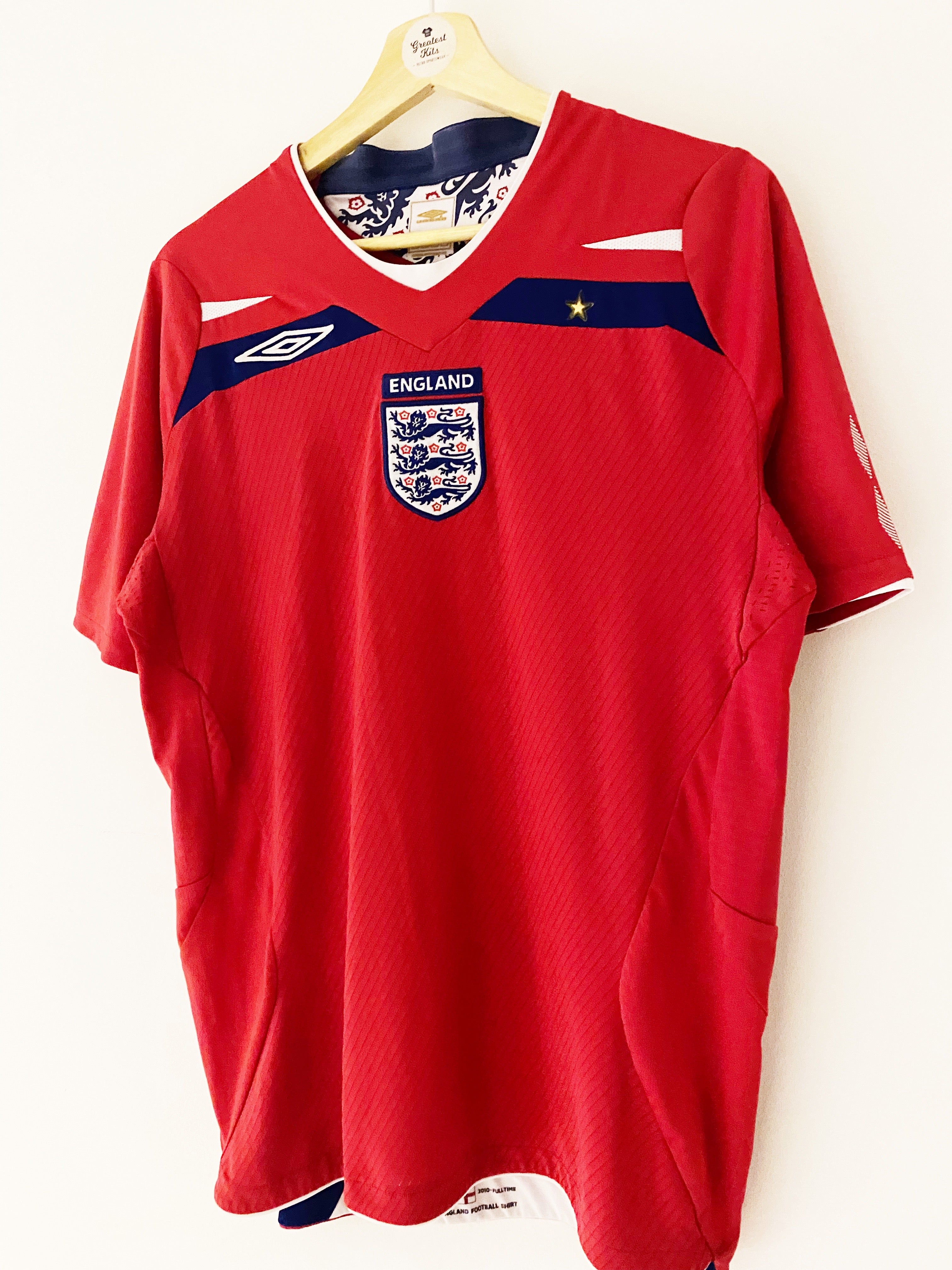 2008/10 England Away Shirt (M) 9/10