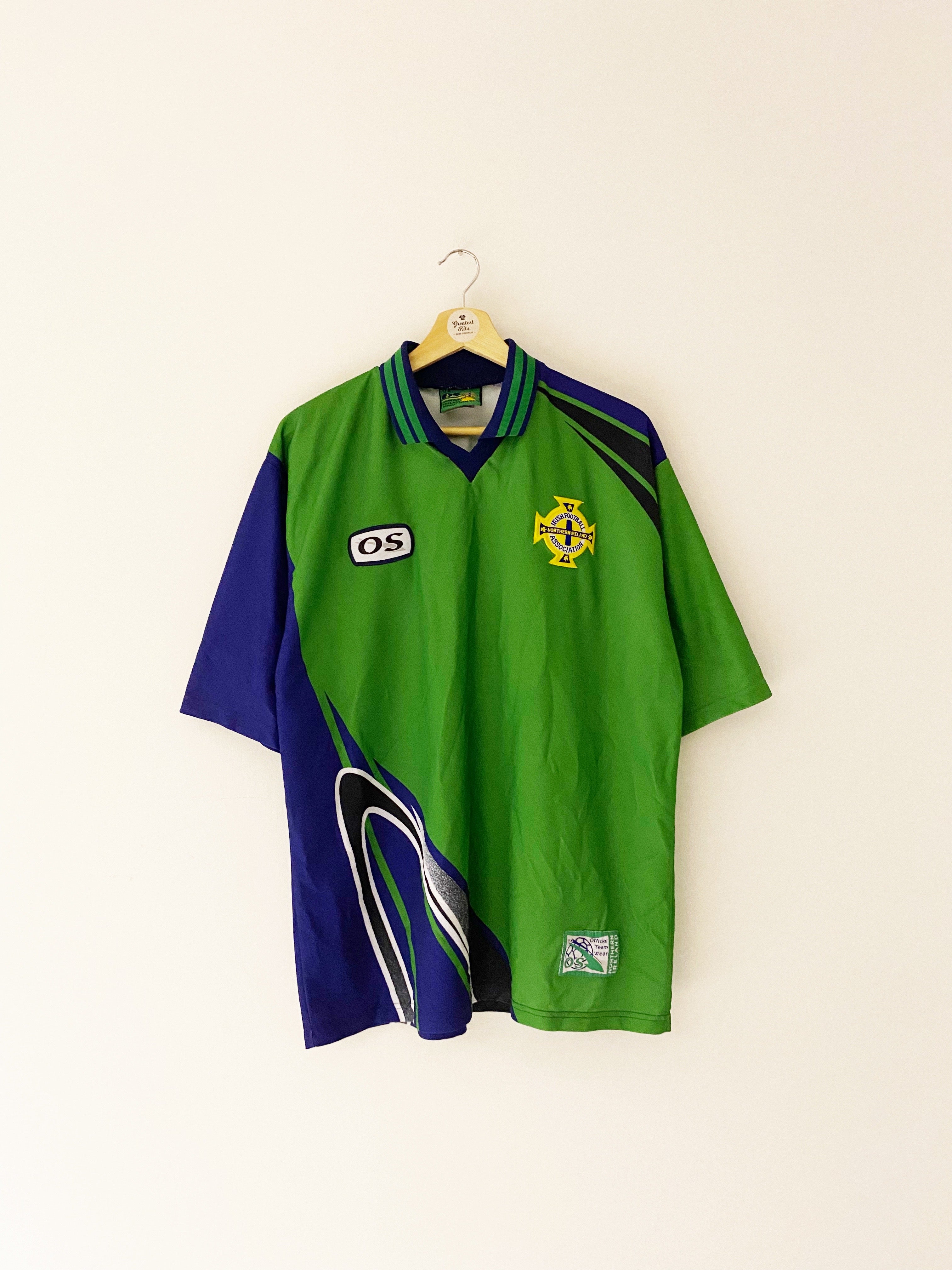 1998/99 Northern Ireland Home Shirt (XL) 9/10