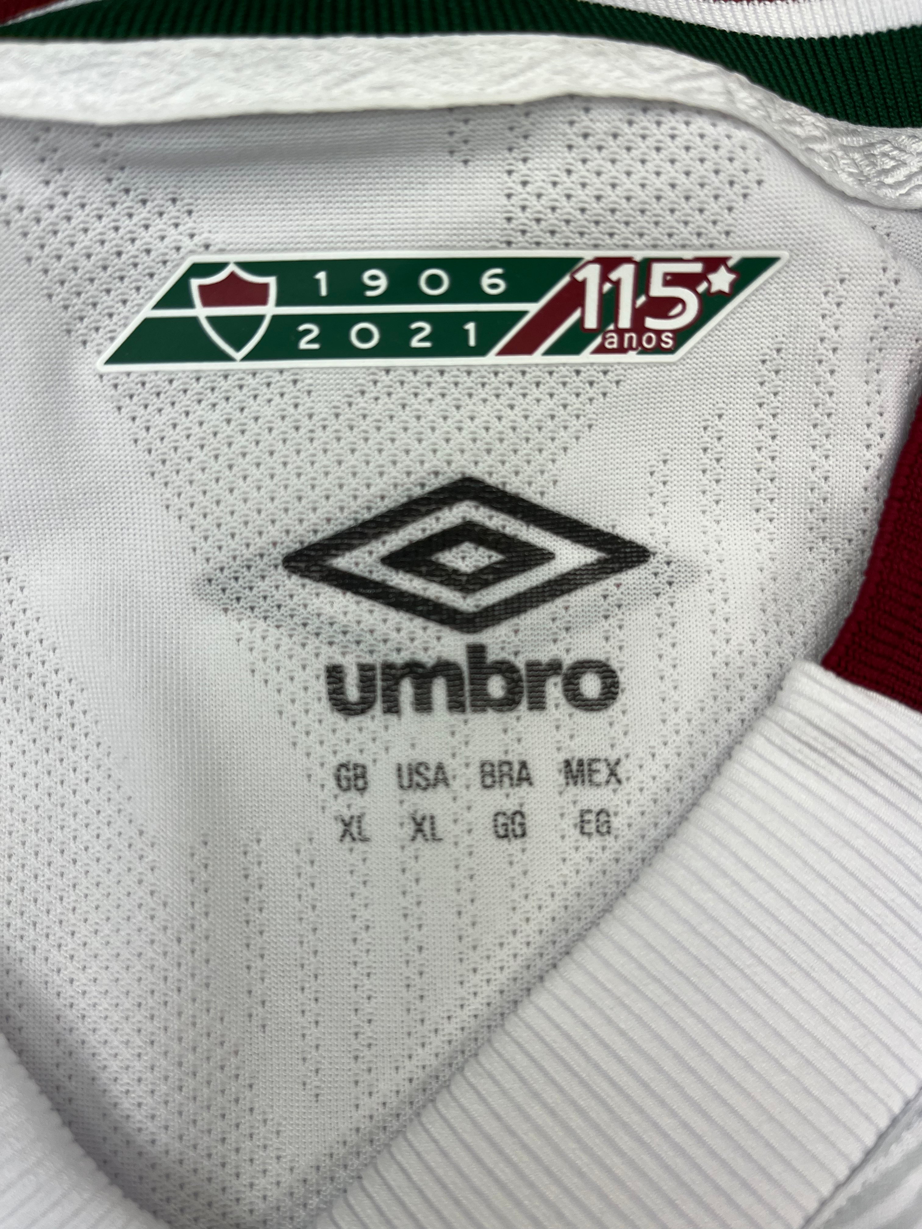 2021 Fluminense *115th Anniversary* Away Shirt (XL) BNWT