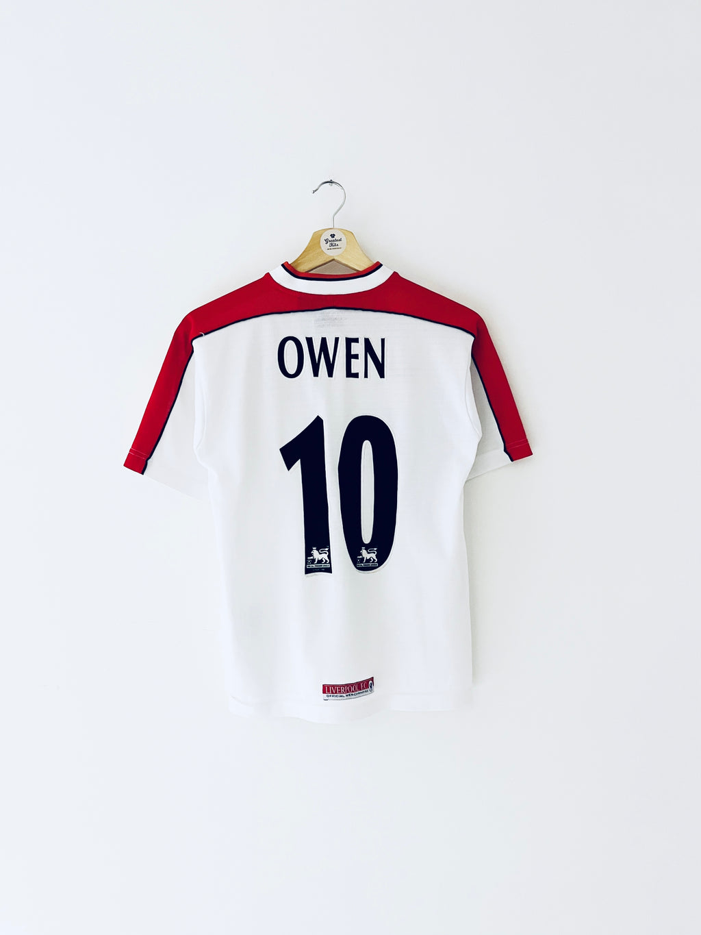 1998/00 Liverpool Away Shirt Owen #10 (Y) 9/10