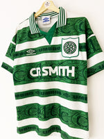 1995/97 Celtic Home Shirt (M) 9/10