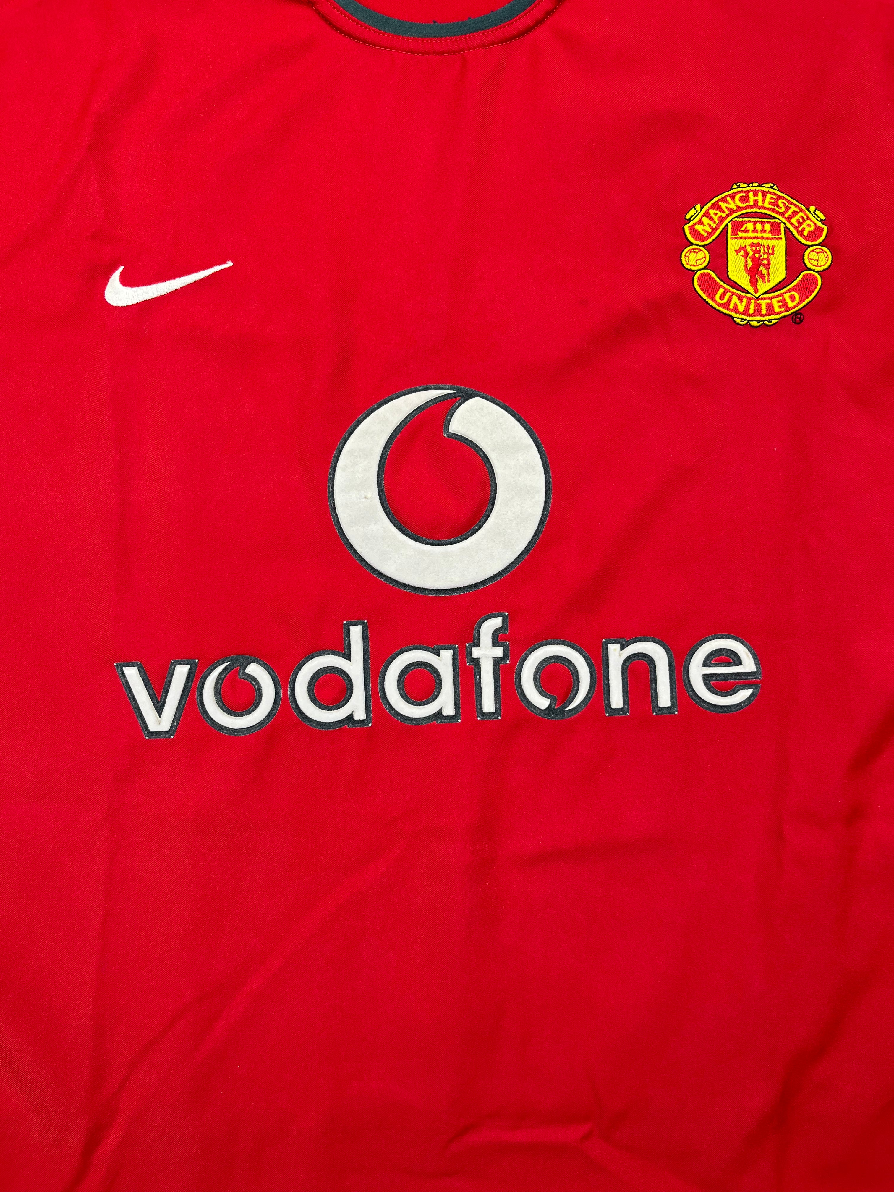 2002/04 Manchester United Home Shirt (XL) 8.5/10
