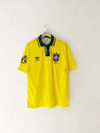1991/93 Brazil Home Shirt (XL) 9.5/10