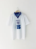 1995/97 England Home Shirt Redknapp #15 (L) 9/10