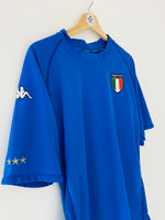 2002 Italy Home Shirt (XL) 9/10