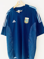 2002/04 Argentina Away Shirt (XL) 9/10