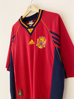 1998/99 Spain Home Shirt (XL) 9.5/10