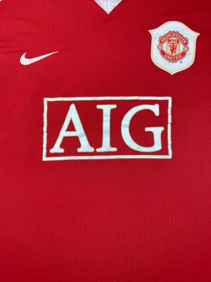 2006/07 Manchester United Home Shirt (XL) 7.5/10