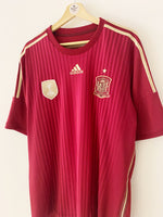 2013/15 Spain Home Shirt (XL) 9/10