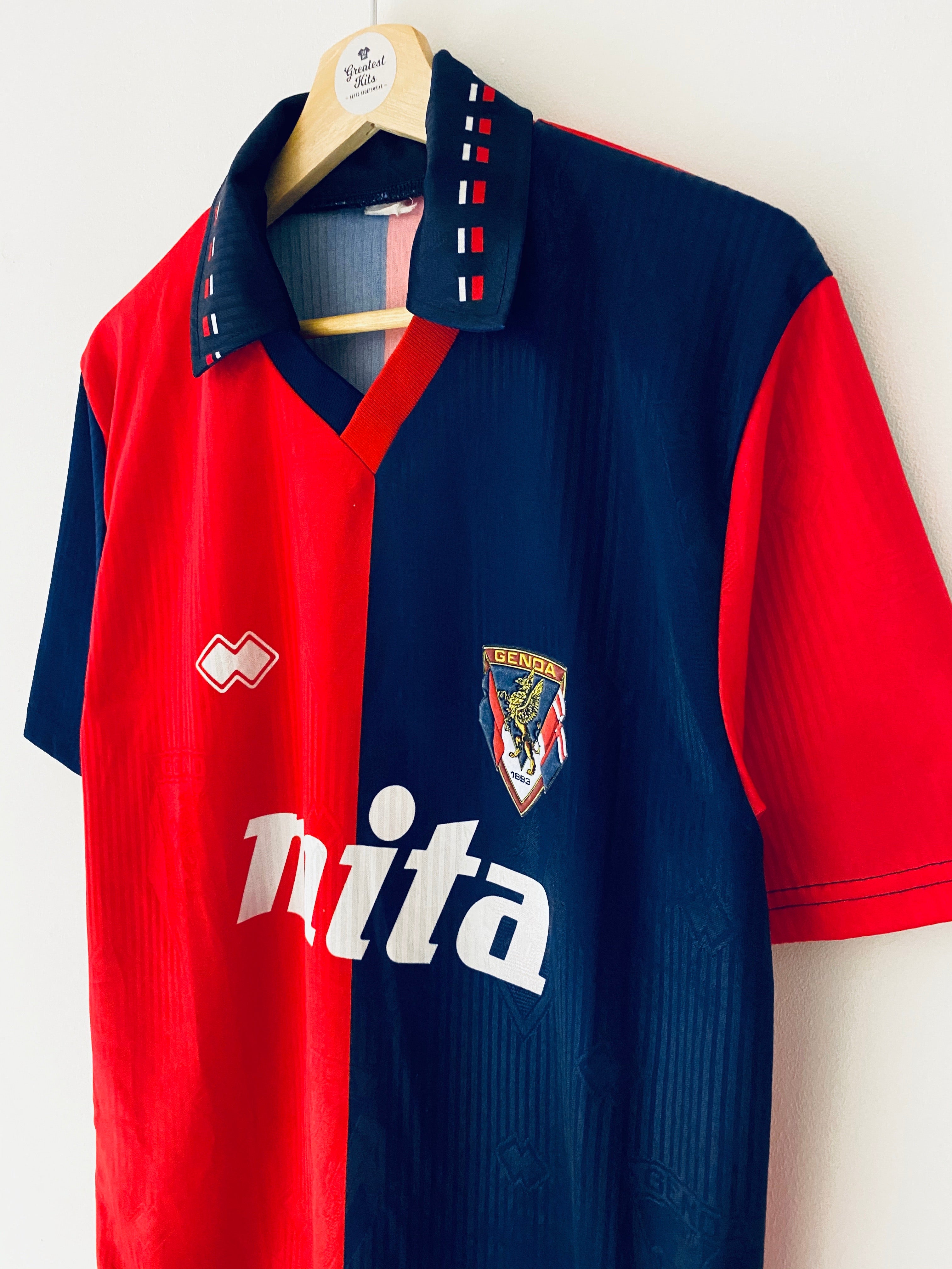 1991/92 Genoa Home Shirt (M) 8.5/10